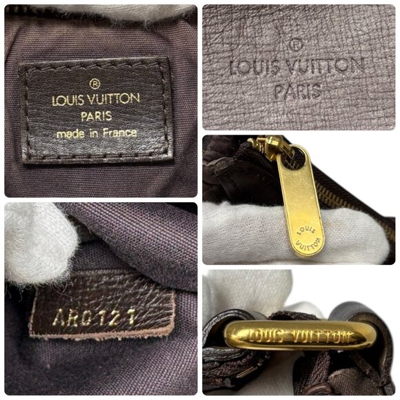 LOUIS VUITTON Vintage Monogram Rhapsody Crossbody Bag Brown Gold Canvas [106263] - Picture 14 of 14